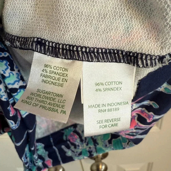 Lilly Pulitzer Skipper Dress Womens XXSmall Long Sleeve Pop Up Monkey Trouble - Picture 5 of 14